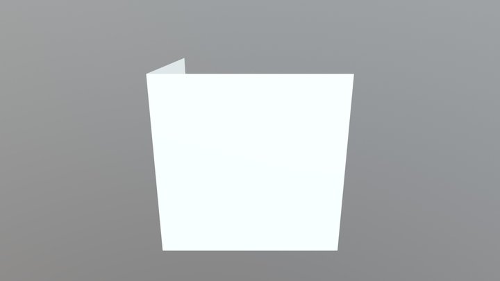 Primitive Desk Model 3D Model