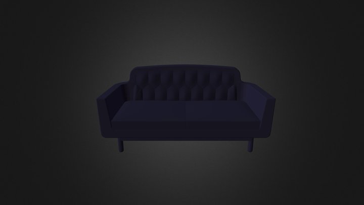 1685 Canape Onkel 3D Model