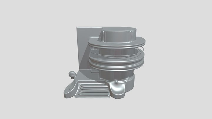 Art Deco style house 3D Model