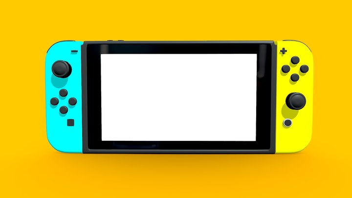 Nintendo Switch 3D Model