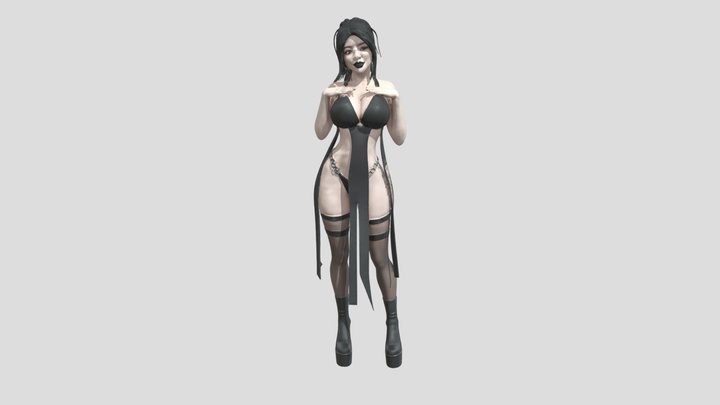 Gothic Allure 3D Model