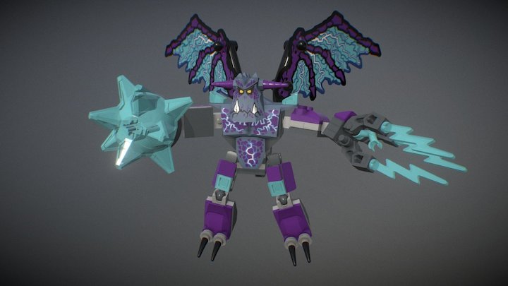 Nexo Knights Grimroc 3D Model