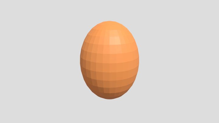 Egg 3D Model