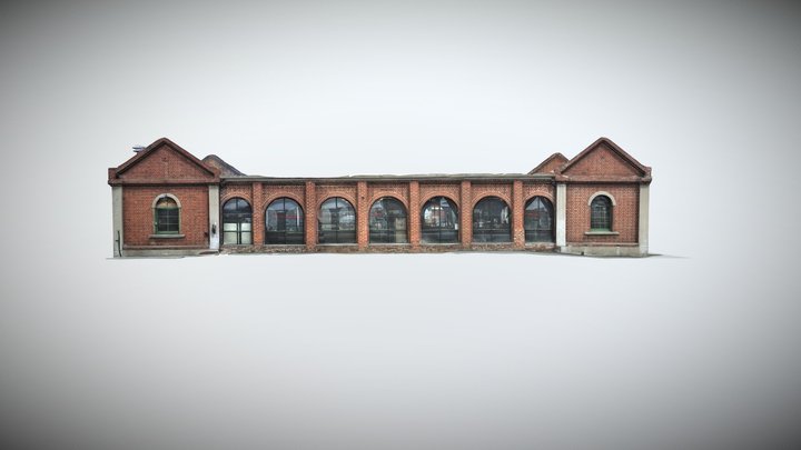 Gas Works Museum Office Building, Dunedin, NZ. 3D Model