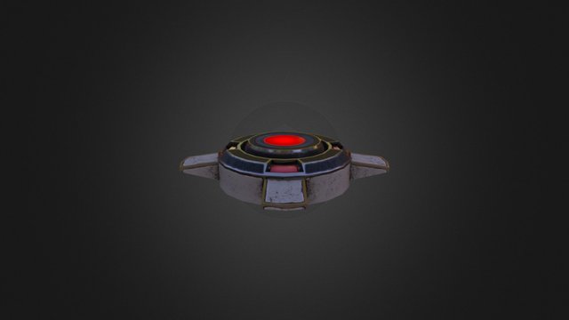 Landmine 3D Model