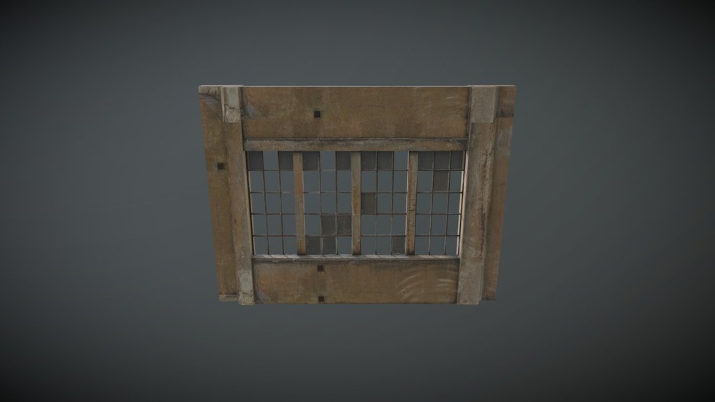 Old factory window