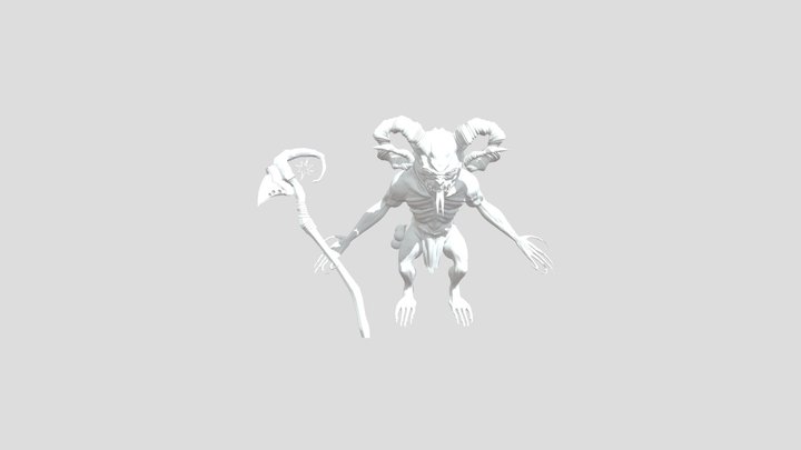 Goblin WIP 3D Model