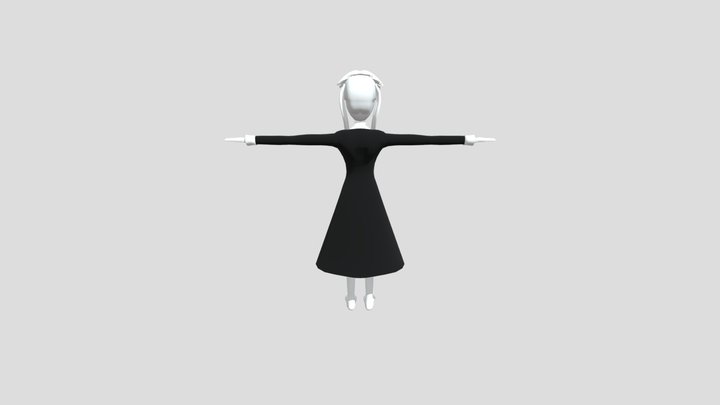 Silly Maka albarn 3D Model