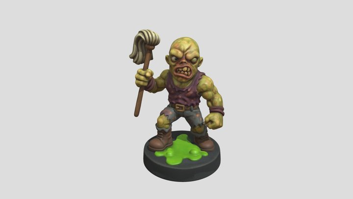 swamp guy 3D Model