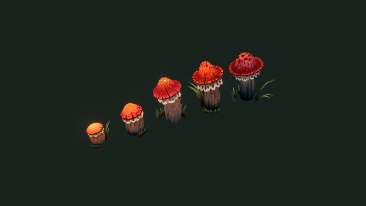 mush1 3D Model
