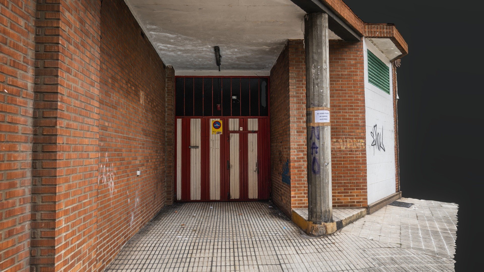 Residential garage  photogrammetry scan — Sketchfab embed 3D viewer