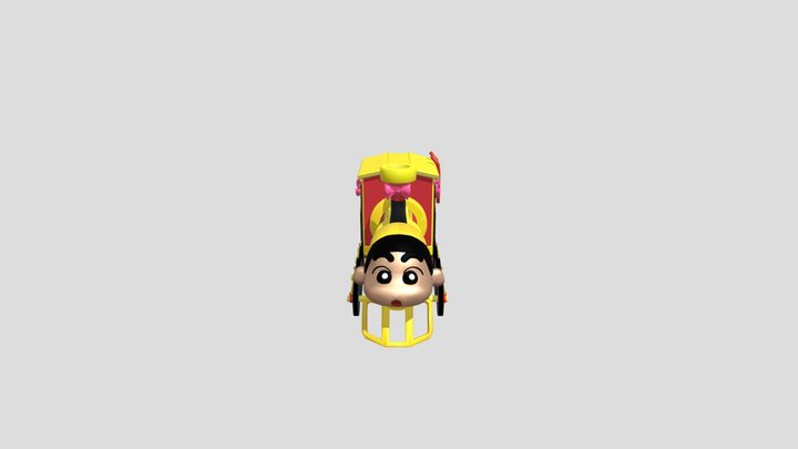 Shinchan Train Rahman pro 10M 3D Model