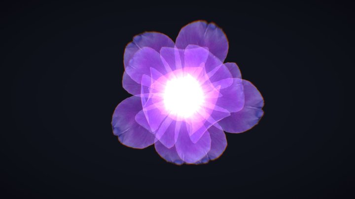 Simple Flower Loop 3D Model