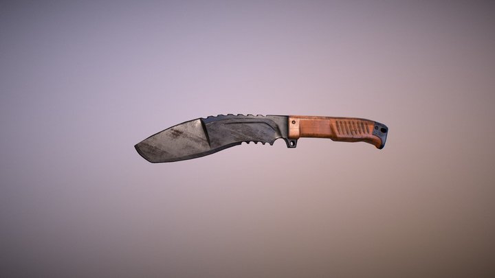 Knife 3D Model