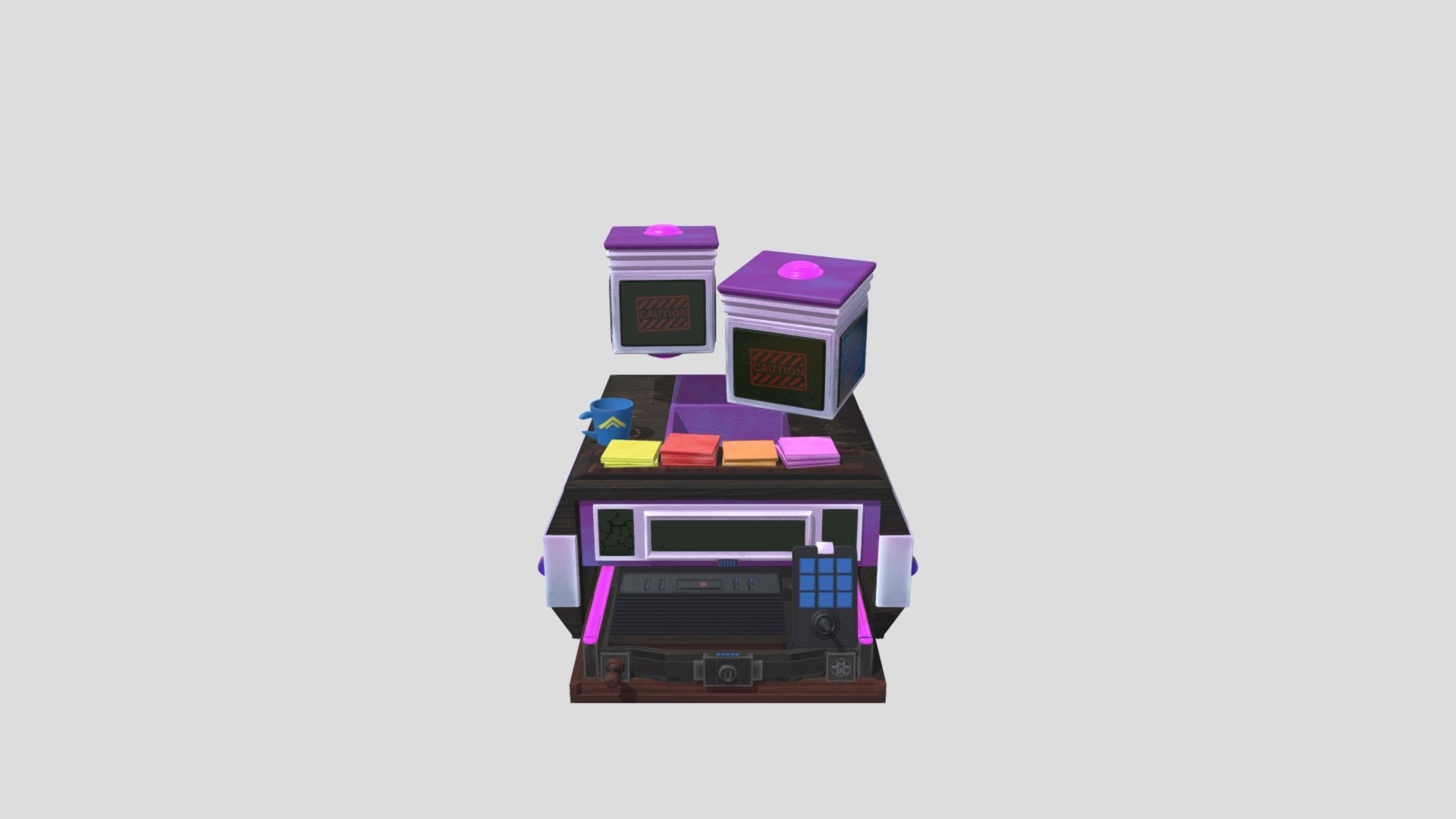 Computer Project - Download Free 3D model by Jei_be [a9d0f14] - Sketchfab