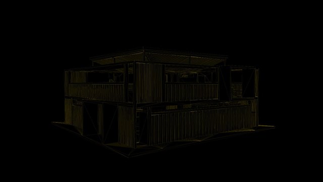Storage Container Workshop / house 3D Model