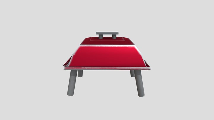 Camp Griller 3D Model