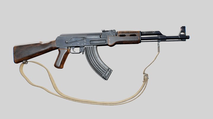 AK47 3D Model