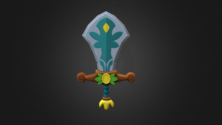 Sword of nature (Fan Art) 3D Model