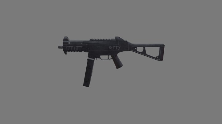 UMP-45 3D Model