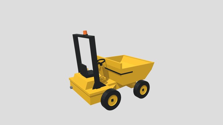 Construction Vehicle 3D Model