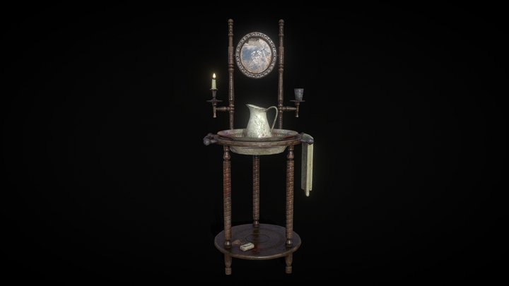 wash stand 3D Model