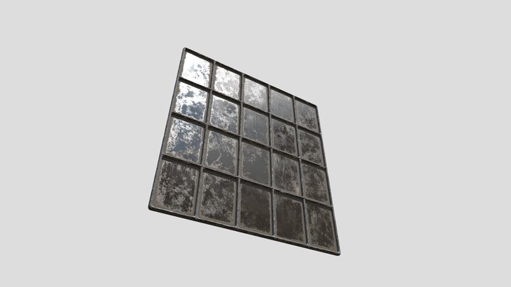 Window Frame 5 x 4 3D Model