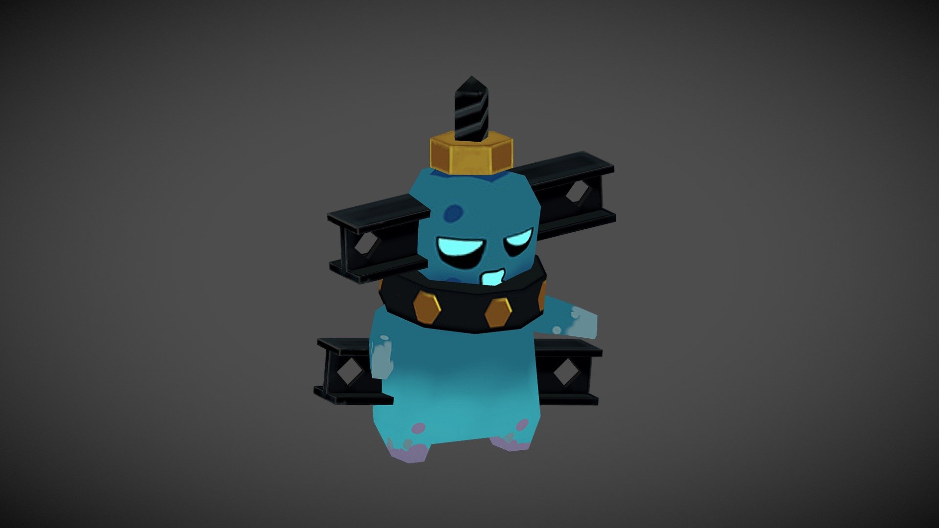 Electric Zombie 3D model by Igor Kulikov (shuntup) [a9d77e2] Sketchfab
