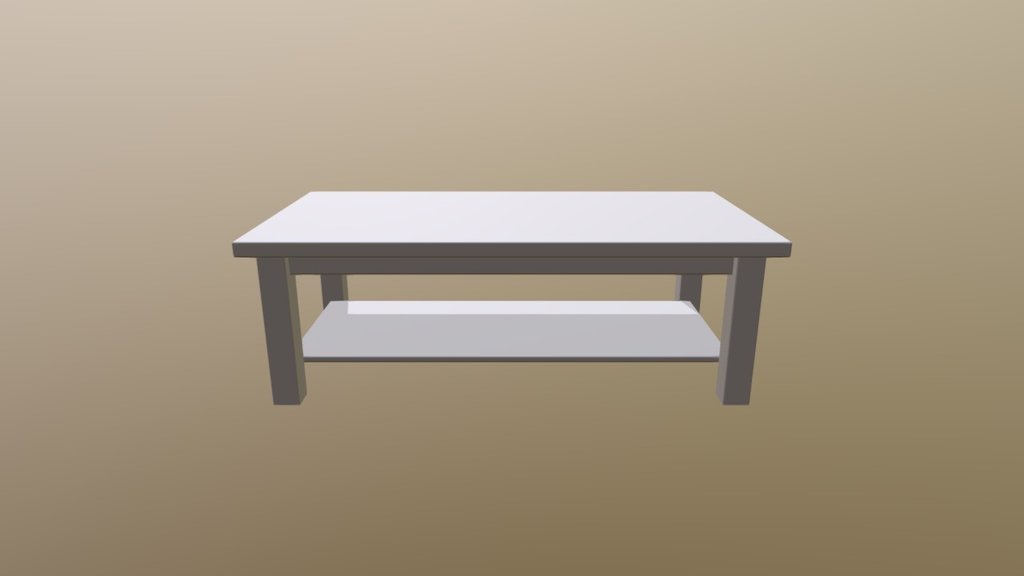 SM Coffee Table - 3D model by CIMachado-martins [a9d7861] - Sketchfab