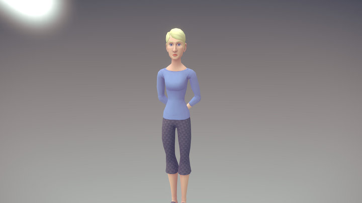 Ingrid Amsel 3D Model