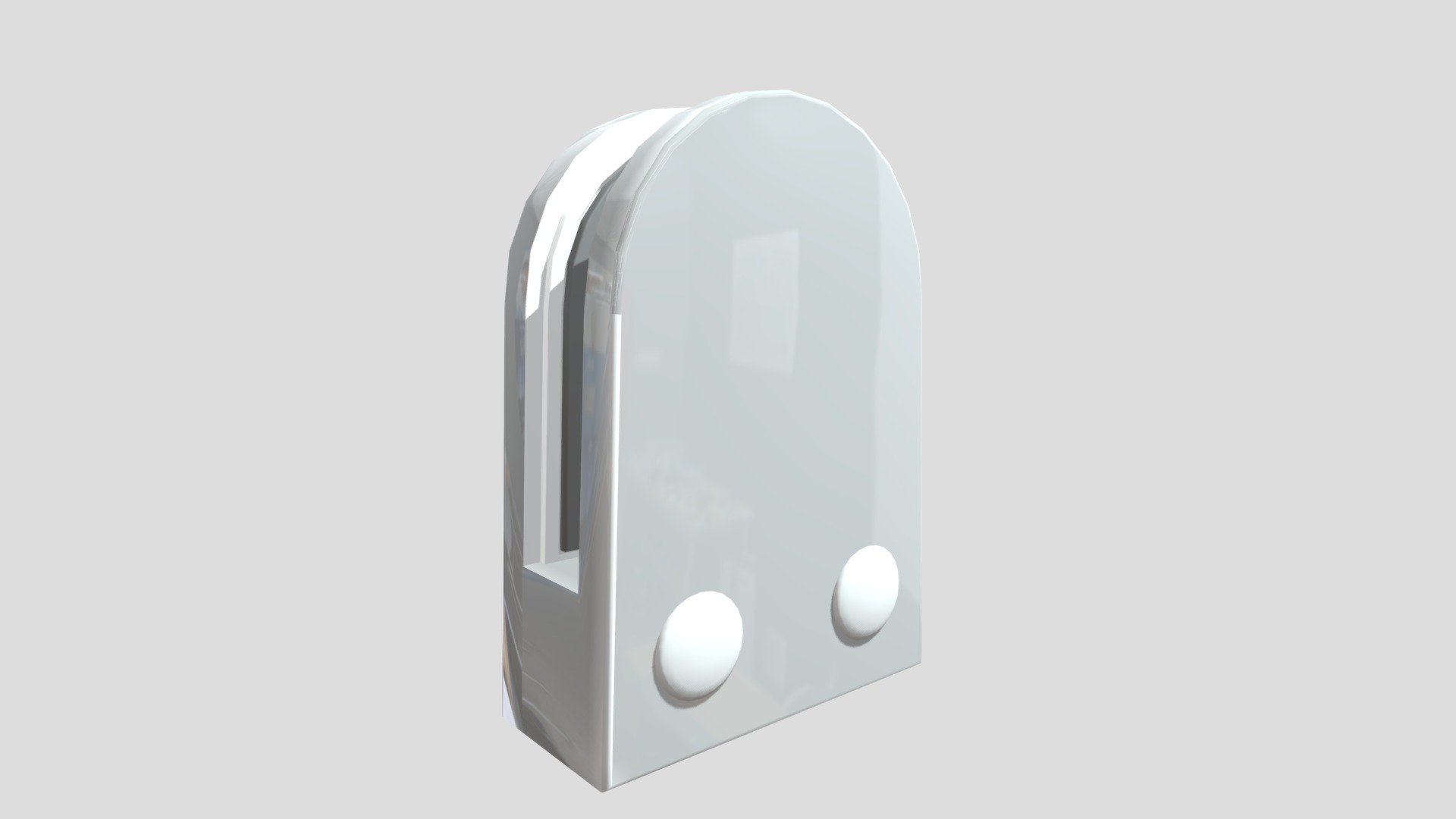 glass clamps mirror 3D model by Stairart [a9d8741] Sketchfab