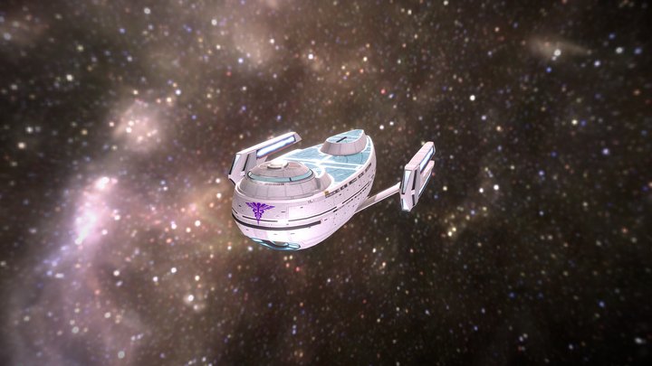 USS McCoy NCC - 26999, Kelly Class 3D Model