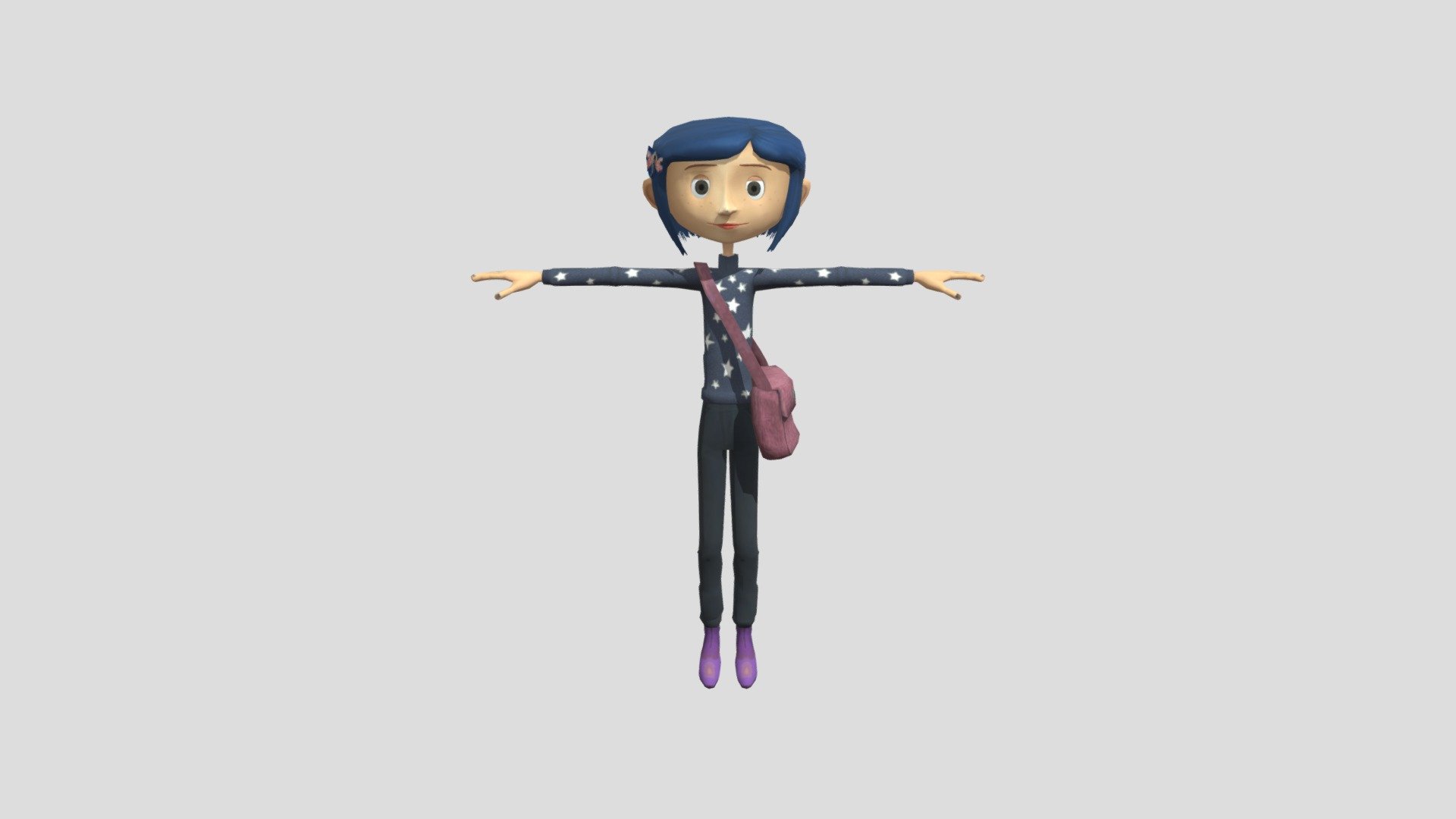 Coraline Star Sweater Coraline Wii - Download Free 3D model by rypie109 ...