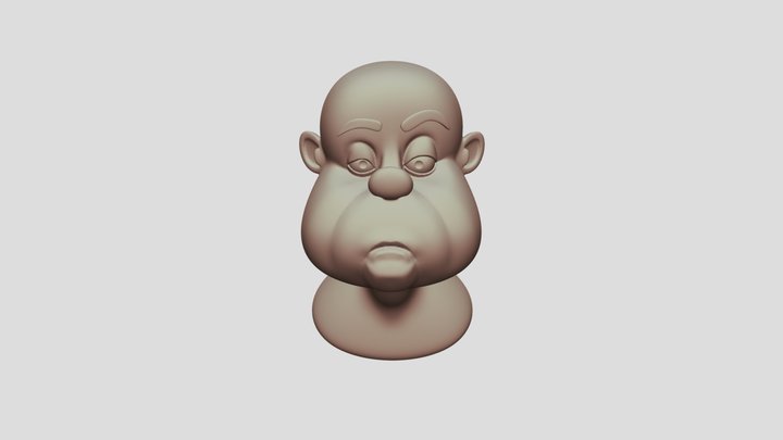 Chubby Chuck 3D Model