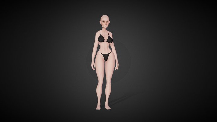 CC4 Alethia (CC1 Remastered) 3D Model