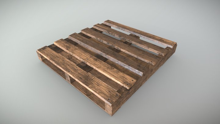 pallet wood 3D Model