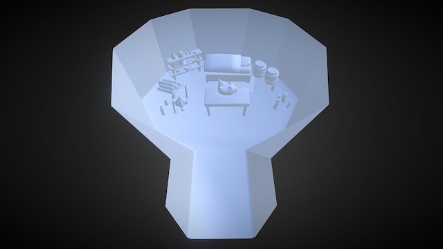 Yeti Grotto (wip Textures) 3D Model