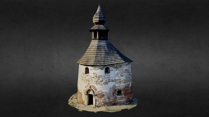 Round Romanesque church, Geoagiu, Hunedoara, RO 3D Model
