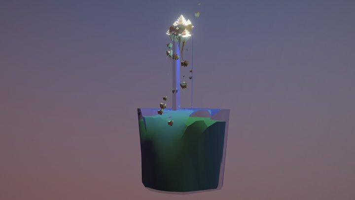 eiland _blend deel 21 3D Model