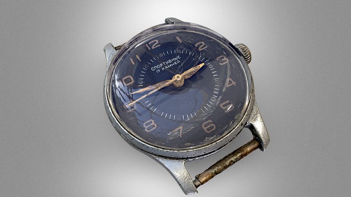 Commemorative Stanislaw Kubinski watch – Gratis 3D-model STL