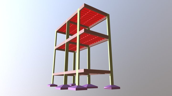 PROJETO ESTRUTURAL 3D Model
