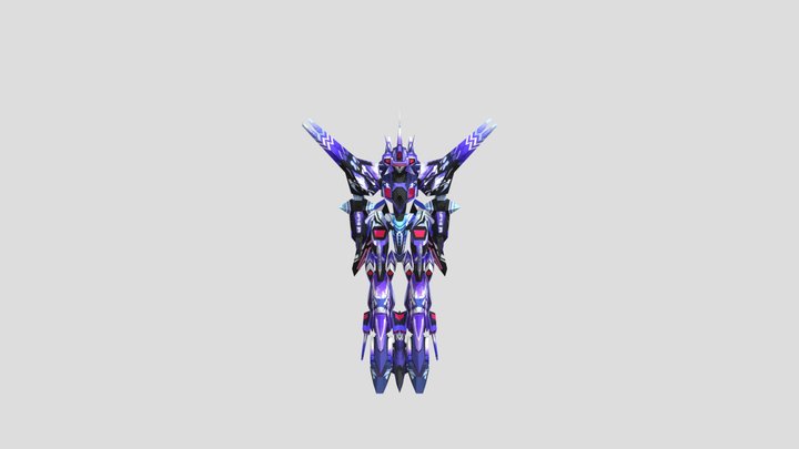 Blue Stalker - VR013_00 – Free 3D Model STL
