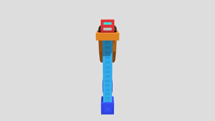 Hot Wheels slide 3D Model