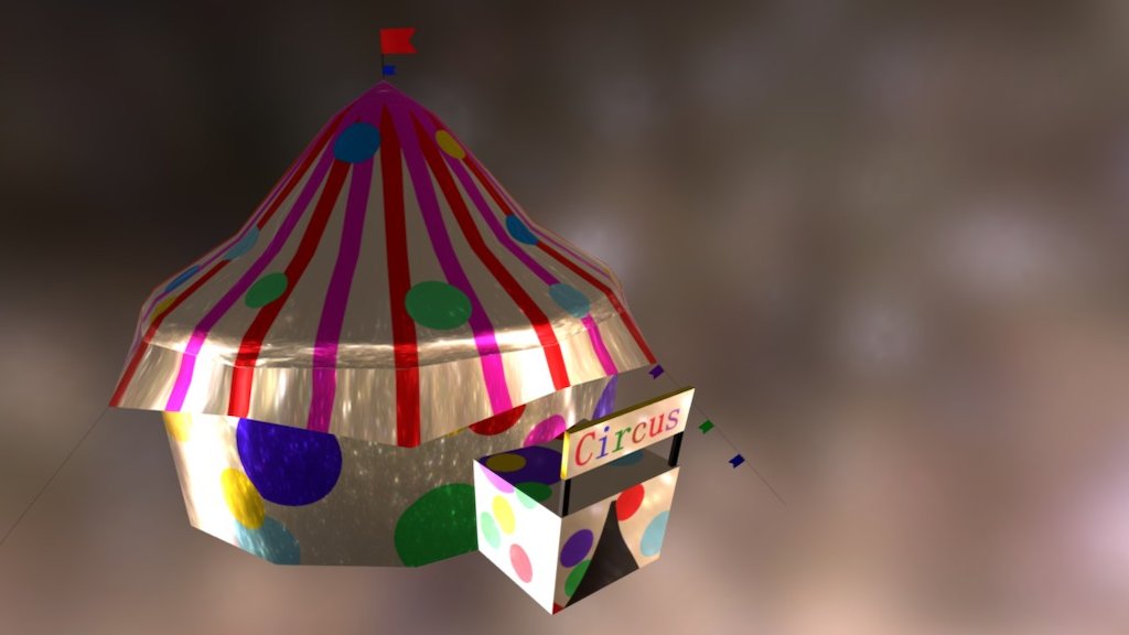 Circus — Sketchfab embed 3D viewer