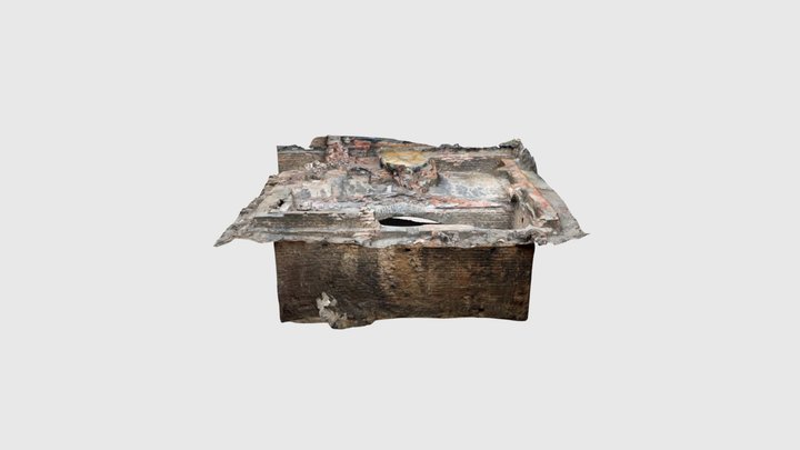 Old JVA Morgue Duisburg NW half open 3D Model
