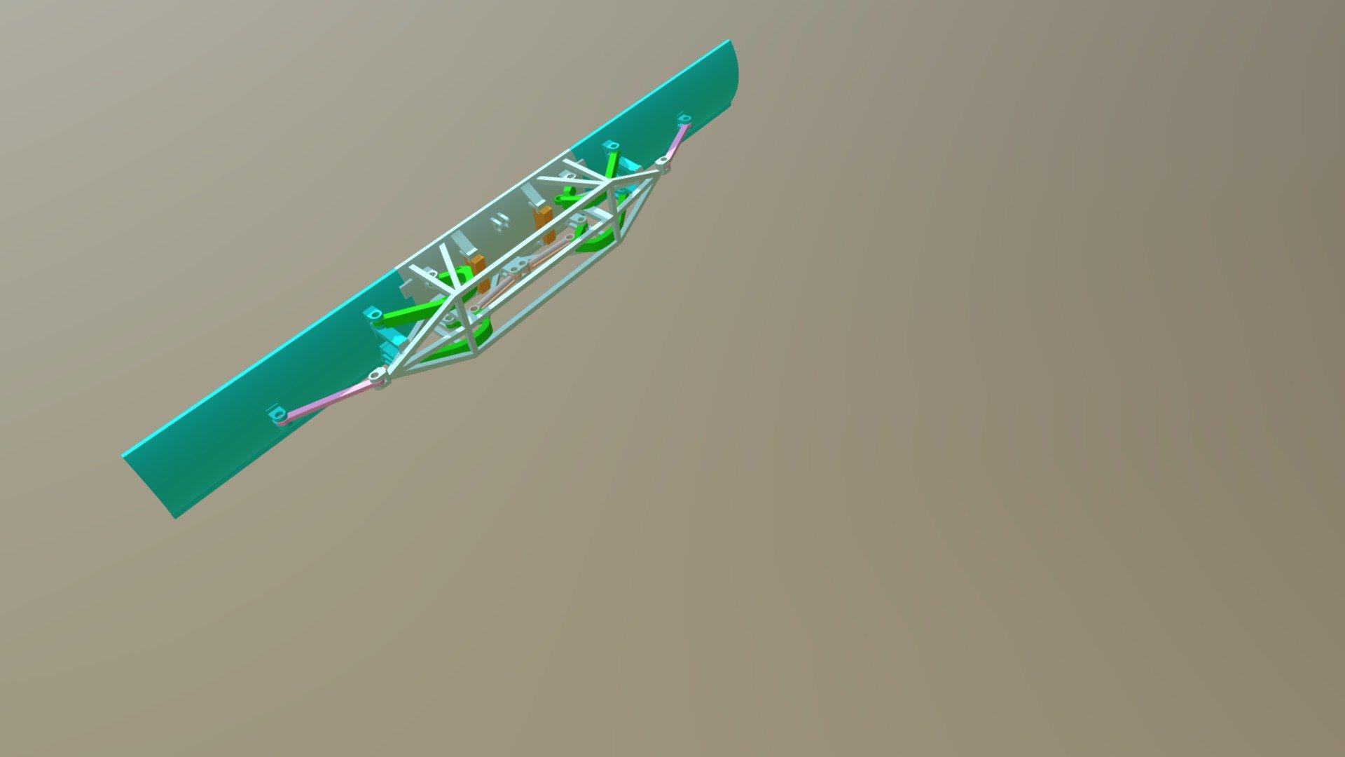 Motor Grader Blade Patent 2399724 RU (long) — Sketchfab embed 3D viewer