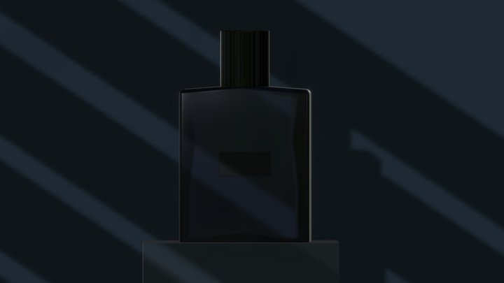Customizable Perfume Model 3D Model