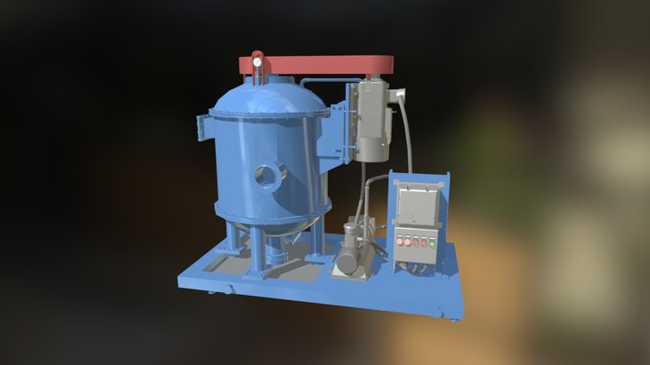 Vacuum Degasser 3D Model