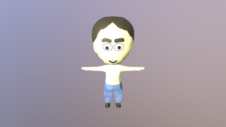 Samuel Thomas P08 Character Export 3D Model