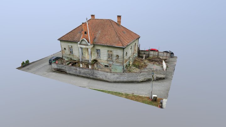Old Ambulance, Donja Stubica, Croatia 3D Model
